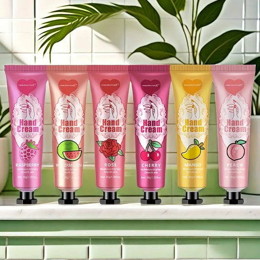 Crème mains hydratante fruitée